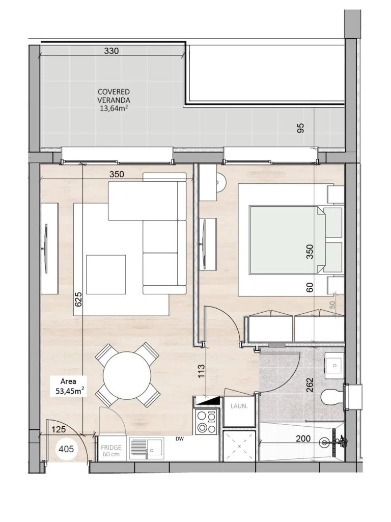 1 Bedroom Apartment for Sale in Limassol – Kapsalos