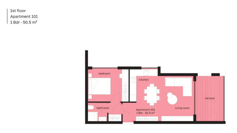 1 Bedroom Apartment for Sale in Nicosia – Agios Ioannis, Limassol District