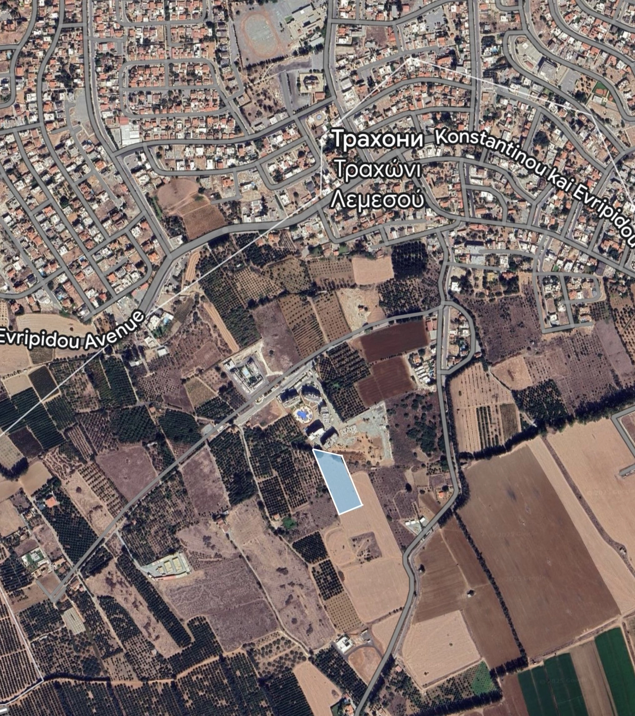 7,017m² Plot for Sale in Trachoni Lemesou, Limassol District