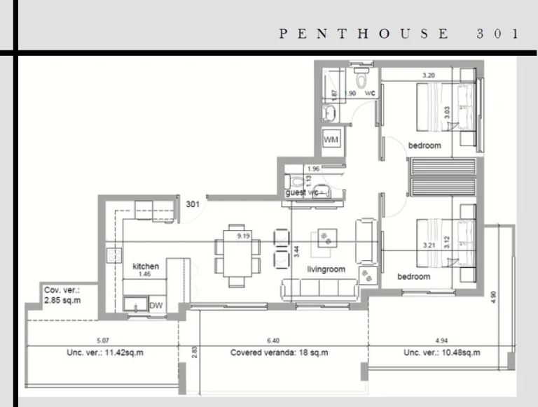 2 Bedroom Apartment for Sale in Limassol – Agios Athanasios