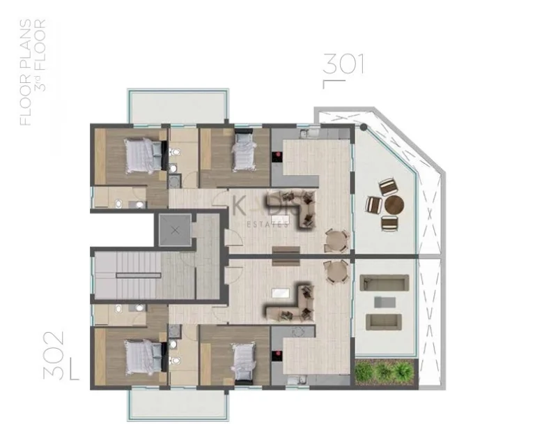 2 Bedroom Apartment for Sale in Limassol – Zakaki