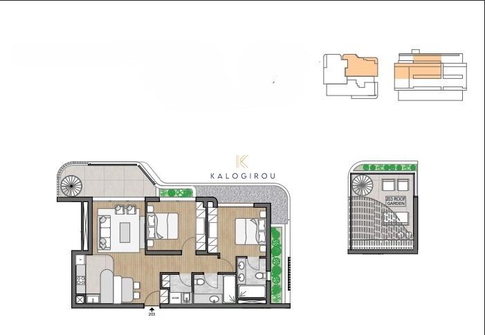 2 Bedroom Apartment for Sale in Livadia Larnakas, Larnaca District