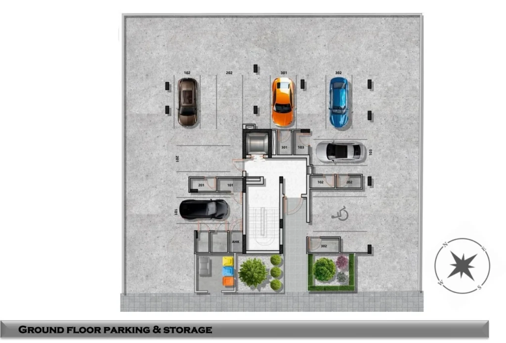 2 Bedroom Apartment for Sale in Aradippou, Larnaca District