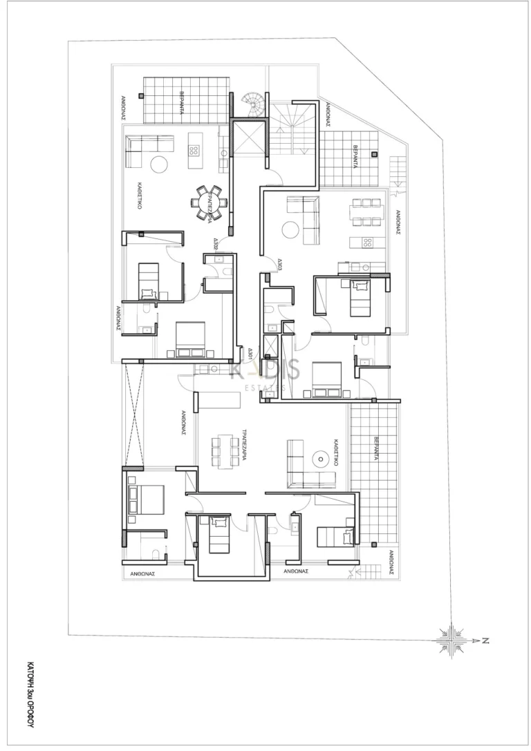 3 Bedroom Apartment for Sale in Agios Dometios, Nicosia District