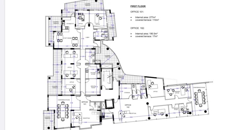 277m² Office for Rent in Paphos District