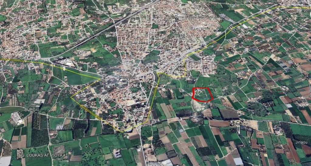 28,825m² Plot for Sale in Kolossi, Limassol District