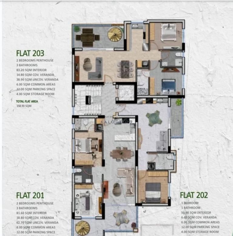 2 Bedroom Apartment for Sale in Livadia Larnakas, Larnaca District