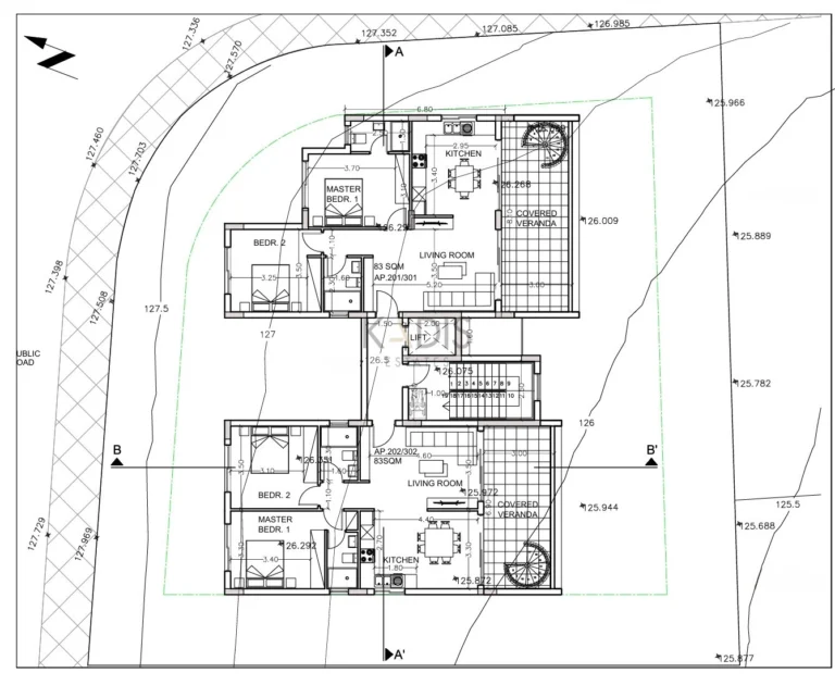 2 Bedroom Apartment for Sale in Limassol – Agios Athanasios