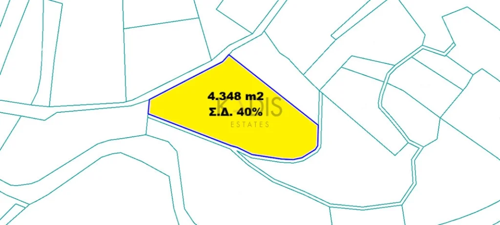 4,348m² Plot for Sale in Mosfiloti, Larnaca District