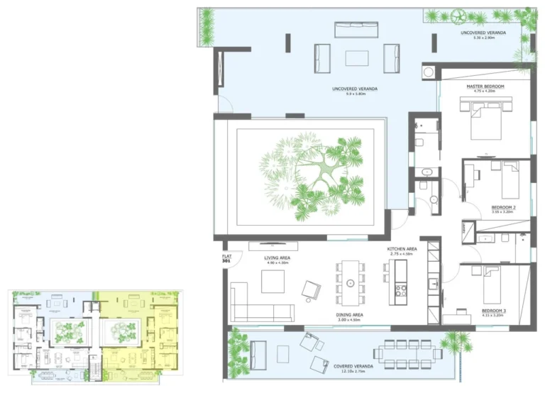 3 Bedroom Apartment for Sale in Aglantzia, Nicosia District