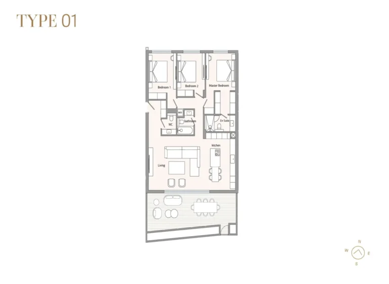 3 Bedroom Apartment for Sale in Germasogeia, Limassol District
