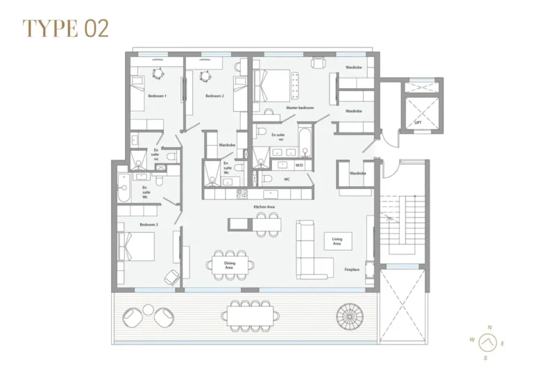 4 Bedroom Apartment for Sale in Germasogeia, Limassol District