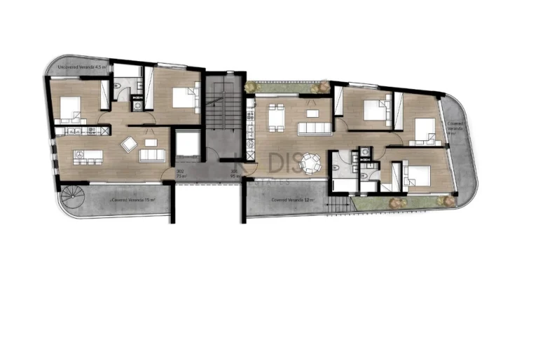 2 Bedroom Apartment for Sale in Limassol – Agios Athanasios