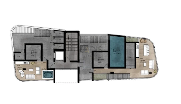 2 Bedroom Apartment for Sale in Limassol – Agios Athanasios