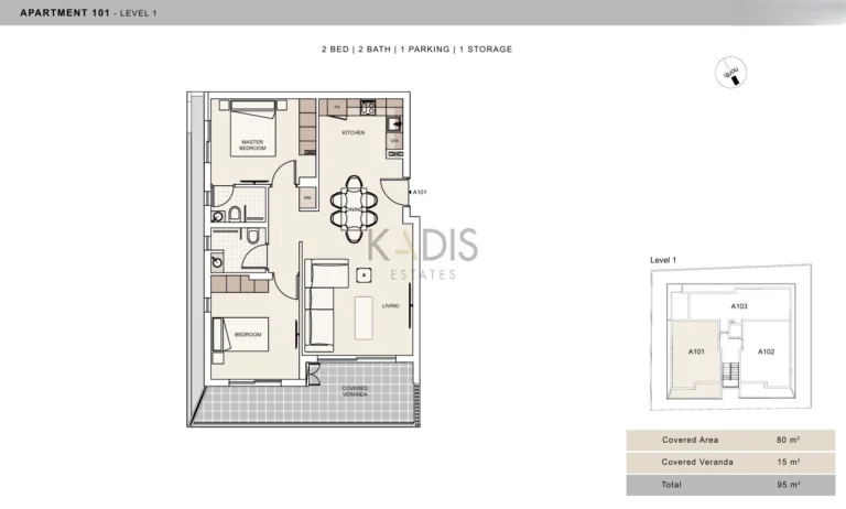 2 Bedroom Apartment for Sale in Strovolos, Nicosia District