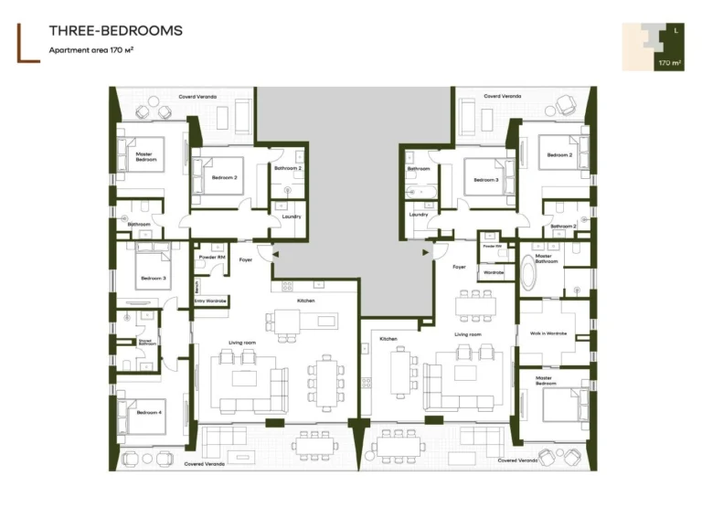 3 Bedroom Apartment for Sale in Potamos Germasogeias, Limassol District