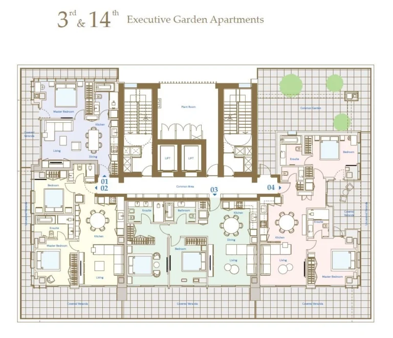 1 Bedroom Apartment for Sale in Potamos Germasogeias, Limassol District