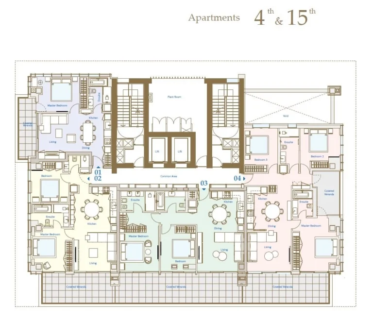 1 Bedroom Apartment for Sale in Potamos Germasogeias, Limassol District