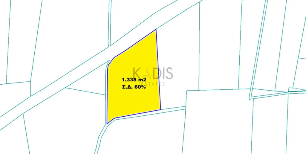 1,338m² Plot for Sale in Dali, Nicosia District