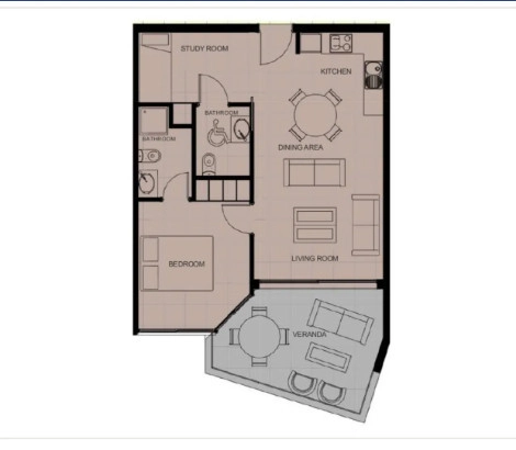 1 Bedroom Apartment for Sale in Chlorakas, Paphos District