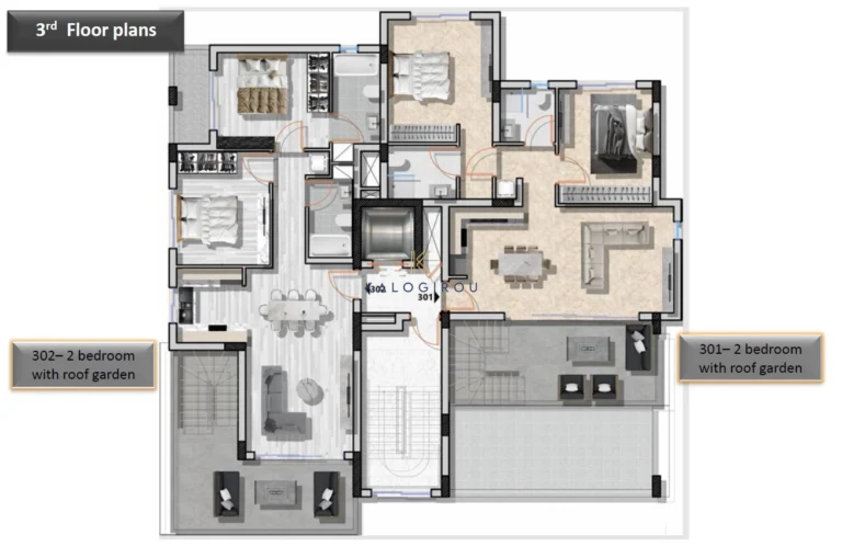 2 Bedroom Apartment for Sale in Aradippou, Larnaca District