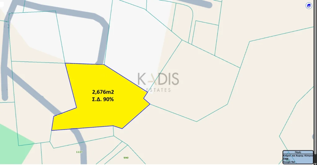 2,676m² Plot for Sale in Lympia, Nicosia District