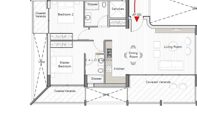 2 Bedroom Apartment for Sale in Kapparis, Famagusta District