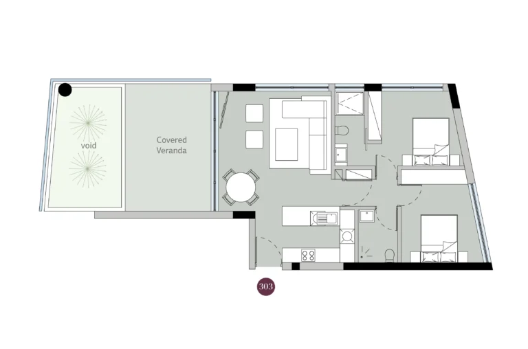 2 Bedroom Apartment for Sale in Germasogeia, Limassol District