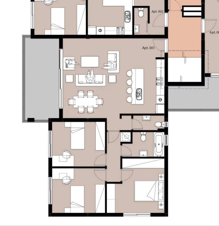 3 Bedroom Apartment for Sale in Limassol – Panthea