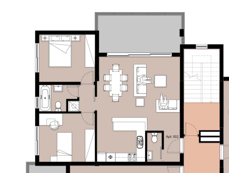 2 Bedroom Apartment for Sale in Limassol – Panthea