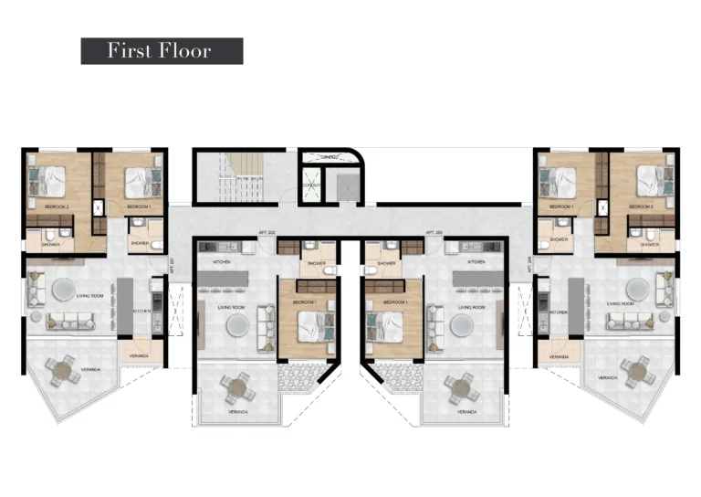 1 Bedroom Apartment for Sale in Limassol – Ekali