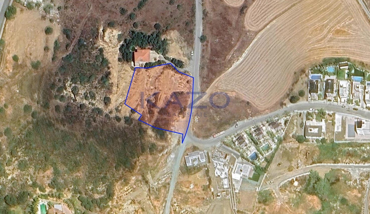 3,412m² Plot for Sale in Parekklisia, Limassol District