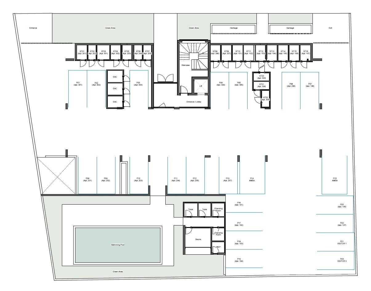 2 Bedroom Apartment for Sale in Limassol – Agios Athanasios