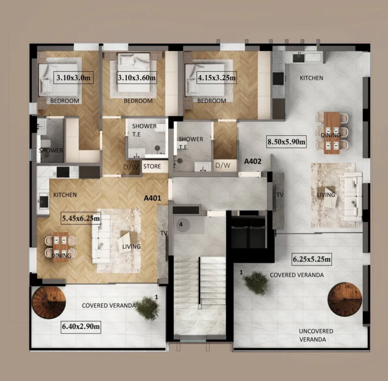 2 Bedroom Apartment for Sale in Aradippou, Larnaca District