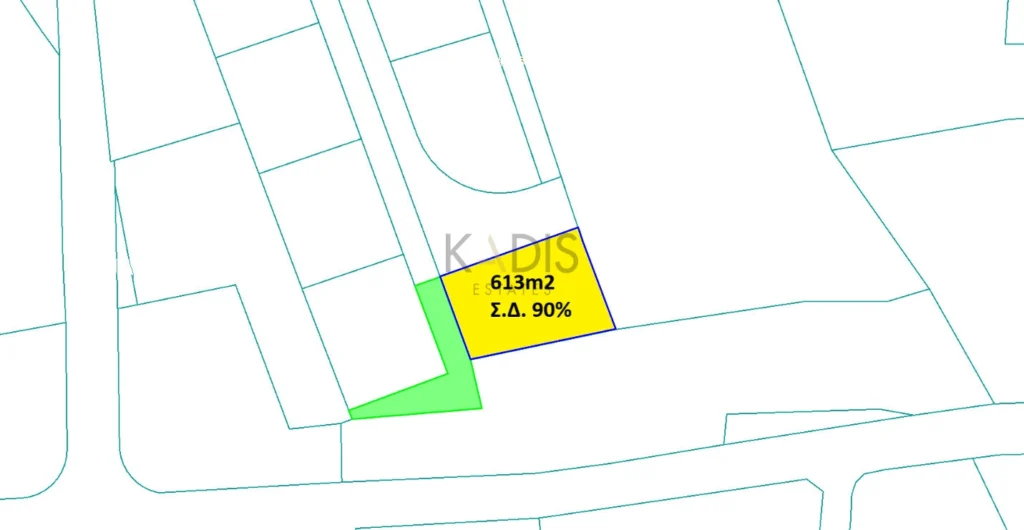 613m² Plot for Sale in Dali, Nicosia District