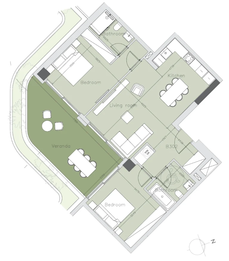 2 Bedroom Apartment for Sale in Livadia Larnakas, Larnaca District