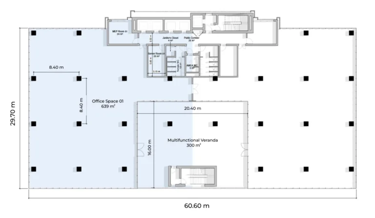 885m² Office for Rent in Limassol – Agios Athanasios