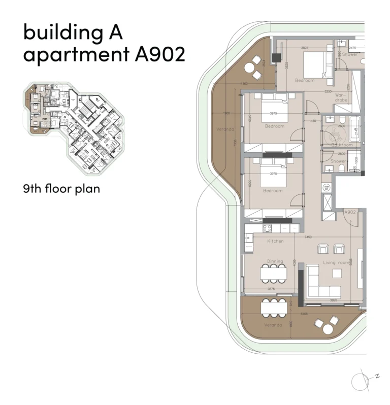 3 Bedroom Apartment for Sale