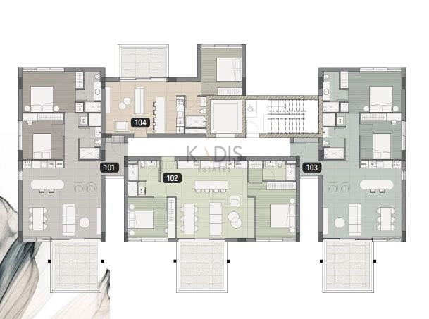 2 Bedroom Apartment for Sale in Potamos Germasogeias, Limassol District