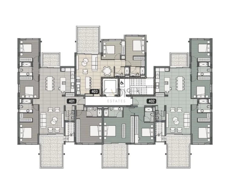 3 Bedroom Apartment for Sale in Potamos Germasogeias, Limassol District