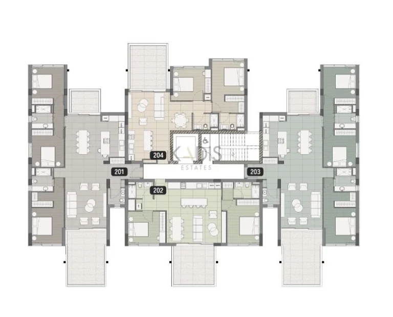 2 Bedroom Apartment for Sale in Potamos Germasogeias, Limassol District