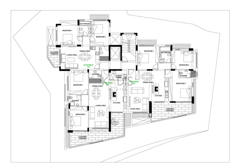 3 Bedroom Apartment for Sale in Agios Tychonas, Limassol District