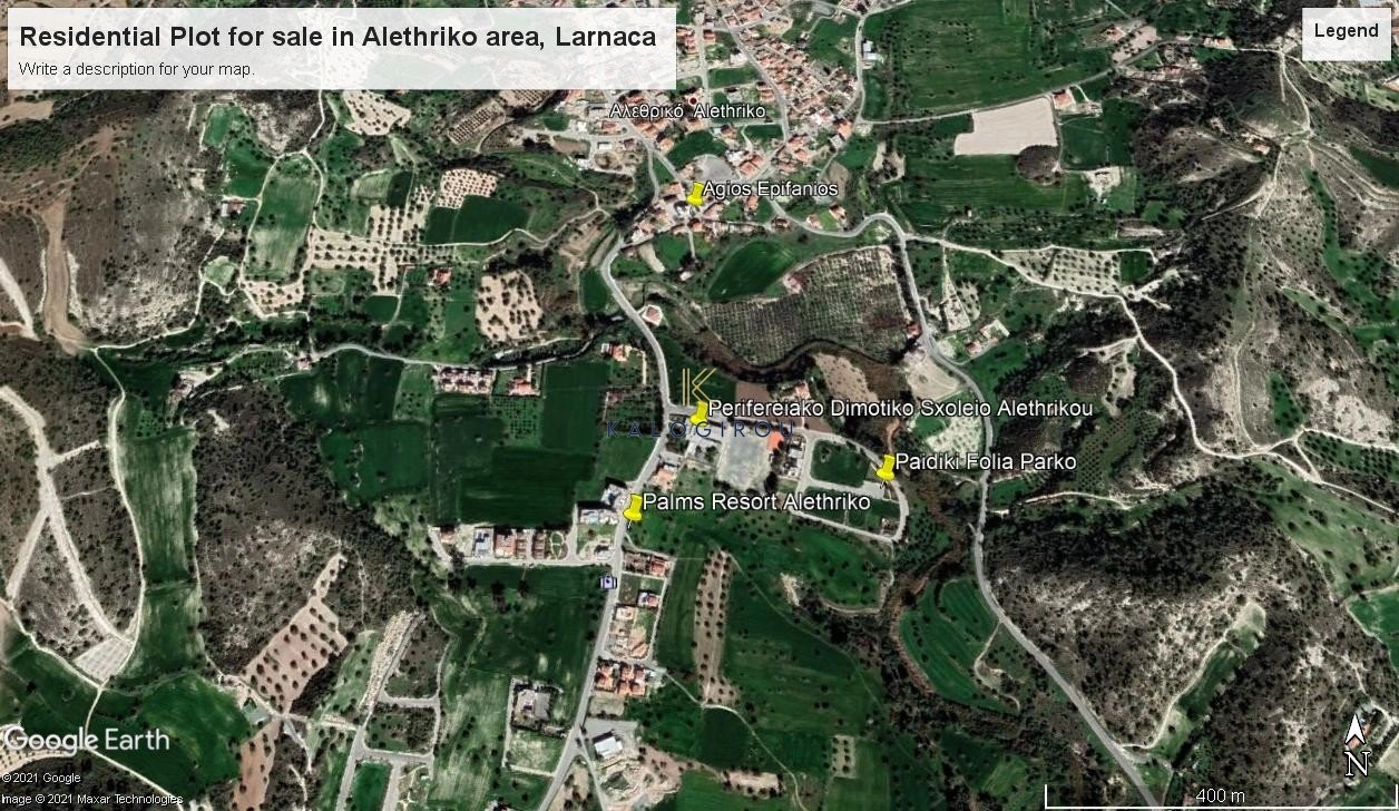 5,352m² Plot for Sale in Alethriko, Larnaca District