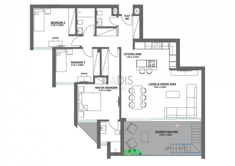 3 Bedroom Apartment for Sale in Engomi, Nicosia District