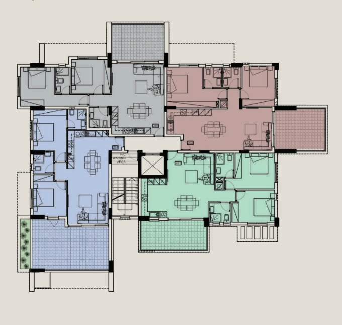 2 Bedroom Apartment for Sale in Limassol – Agios Athanasios