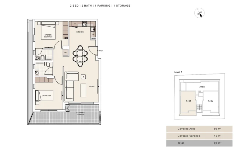 2 Bedroom Apartment for Sale