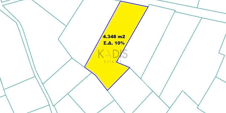 4,348m² Plot for Sale in Lympia, Nicosia District