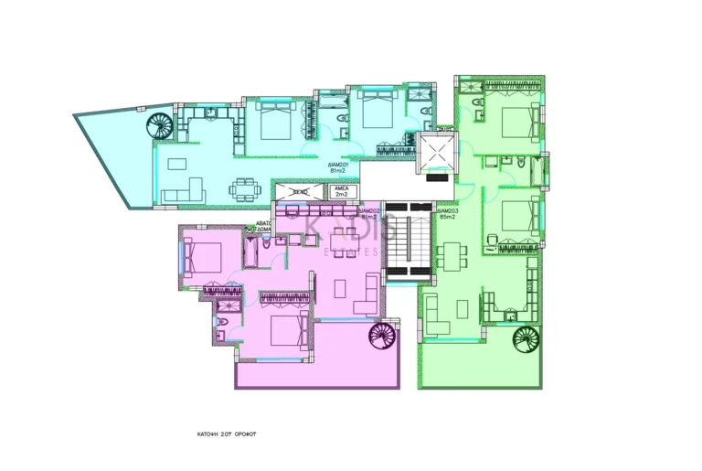 2 Bedroom Apartment for Sale in Aglantzia, Nicosia District