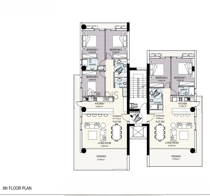 2 Bedroom Apartment for Sale in Nicosia – Agios Andreas