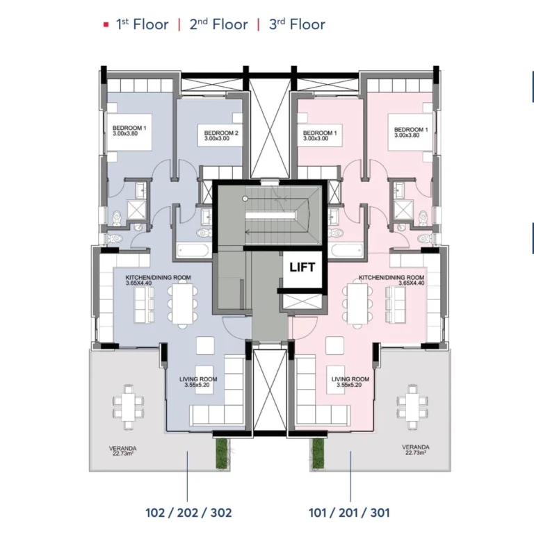 2 Bedroom Apartment for Sale in Limassol – Agia Fyla